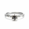 Black Spider Diamond Ring