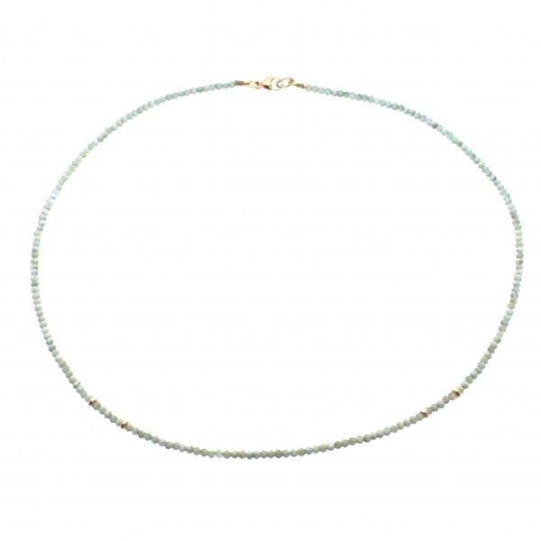 Larimar beads Necklace
