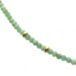 Larimar beads Necklace