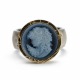 Cameo Ring - Lady in Blue