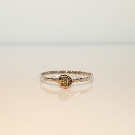 Twilight Zone Diamond Ring